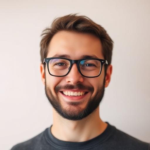 Молодой человек — пользователь Nano Banana